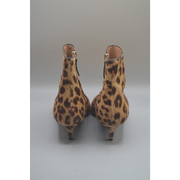 Aquazzura Fierenze Vero Cuoio Womans Leopard Pump Boot Calf Hair SZ 39 - Picture 3 of 7
